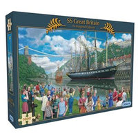 Puzzle - 1000 pcs - SS Great Britain: An Imagined Odyssey (EN)