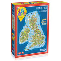 Puzzle - 250 pcs - Jigmap: Great Britain & Ireland (EN)