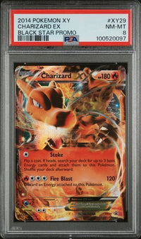CHARIZARD EX #XY29 PSA 8 Cert #100520097