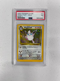 2000 POKEMON WIGGLYTUFF - HOLO RARE BASE SET 2 19/130 PSA 7 #58949862