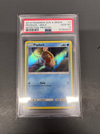 2019 POKEMON SUN & MOON DETECTIVE PIKACHU 7/18 PSYDUCK-HOLO DETECTIVE PIKACHU