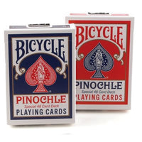 Bicycle Playing Cards - Pinochle: Standard Index: Red or Blue (EN) (Special Order)