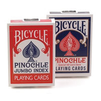 Bicycle Playing Cards - Pinochle: Jumbo Index: Red or Blue (EN) (Special Order)