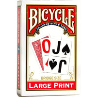 Bicycle Playing Cards - Bridge Size: Large Print (EN) (Special Order)