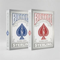 Bicycle Playing Cards - Sterling Red / Blue (EN) (Special Order)