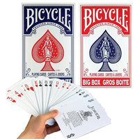 Bicycle Playing Cards - Big Box: Red or Blue (EN) (Special Order)