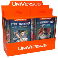 Street Fighter: Ryu + Luke and Chun-Li + Jamie: Challenger Series Display (4 un.) (EN) (Special Order)