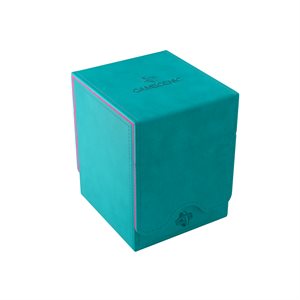 Deck Box: Squire XL: Teal / Pink (100 ct) (ML)
