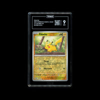 PIKACHU #025/165 Cosmos TAG 9 Cert #K7617272