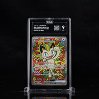 MEOWTH EX #114/080 Japanese TAG 9 Cert #L2534567
