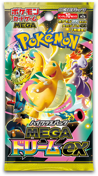 (JAPANESE) Pokémon MEGA Dream ex Booster PACK