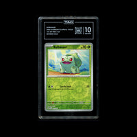 BULBASAUR #001/165 Cosmos TAG 10 Cert #M4164545