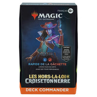 MTG Les Hors-la-loi de Croisetonnerre Deck Commander Rapide de la Gachette