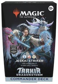 MTG Tarkir Dragonstorm Commander Deck Jeskai Striker