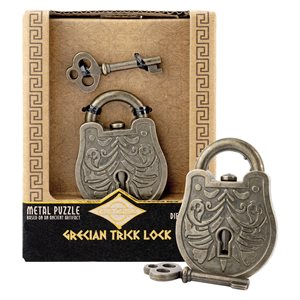 Logic Puzzle - True Genius - Grecian Trick Lock (EN)