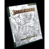 Pathfinder Monster Core 2 Sketch Cover (P2) (EN) ^ Nov. 2025 (Special Order)