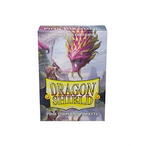 Sleeves: Dragon Shield: Matte Japanese: Pink Diamond (100) (EN)