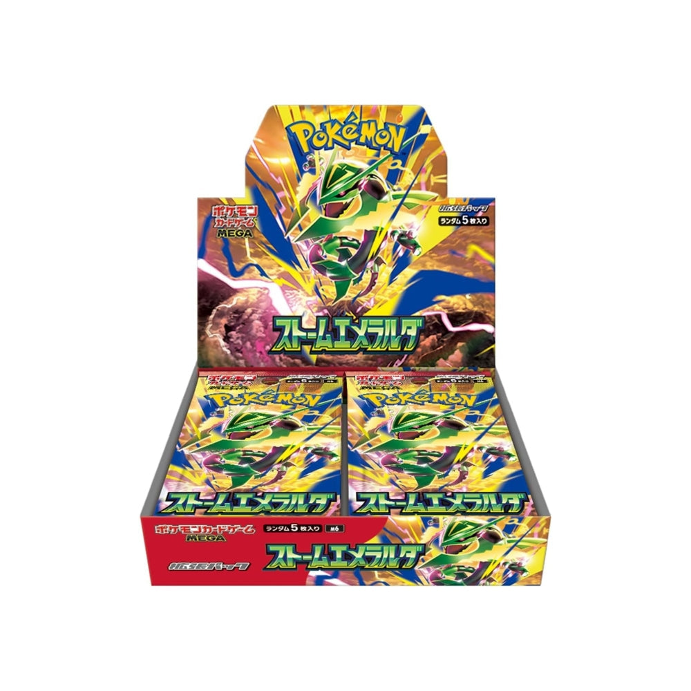 (JAPANESE) Pokémon Storm Emeralda M6 - Japanese Booster Box