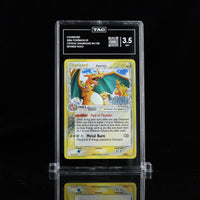 CHARIZARD #4/100 REVERSE HOLO CRYSTAL GUARDIANS TAG 3.5 Cert #Q5084549