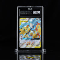 MOLTRES & ZAPDOS & ARTICUNO GX #66/68 HIDDEN FATES TAG 10 GEM MINT Cert #Q6841584