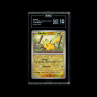 PIKACHU #025/165 Cosmos TAG 10 Cert #Q9306186