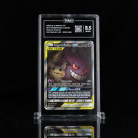 GENGAR & MIMIKYU GX #165/181 TEAM UP TAG 8.5 Cert #R4319350