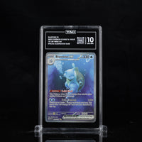BLASTOISE EX #200/165 TAG 10 Cert #R4886227