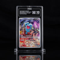 TEAM ROCKET'S WOBBUFFET #203 POKÉMON CENTER TAG 10 GEM MINT Cert #S7616662