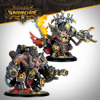 Warmachine: Emperor Carver Ultimus Esquire III & War Boar MMD47 (EN) (Special Order)