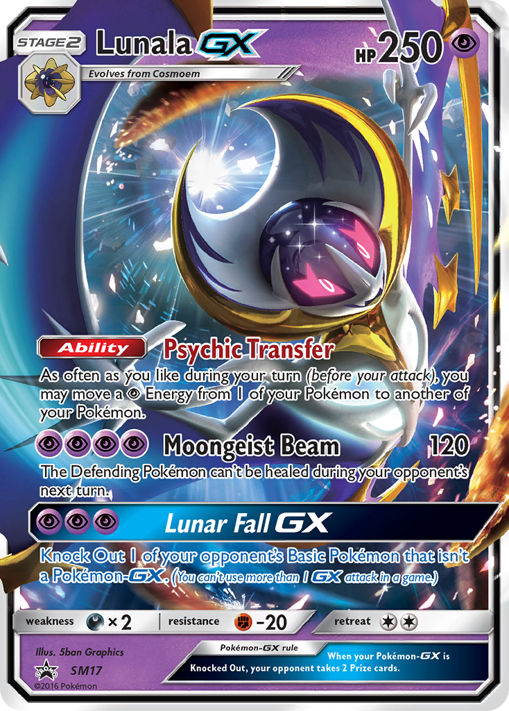 Lunala (Water Web Holo) (61/145) - Deck Exclusives Holofoil