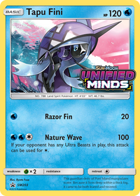 Tapu Fini (SM203) [Soleil et Lune : Promos Black Star] 