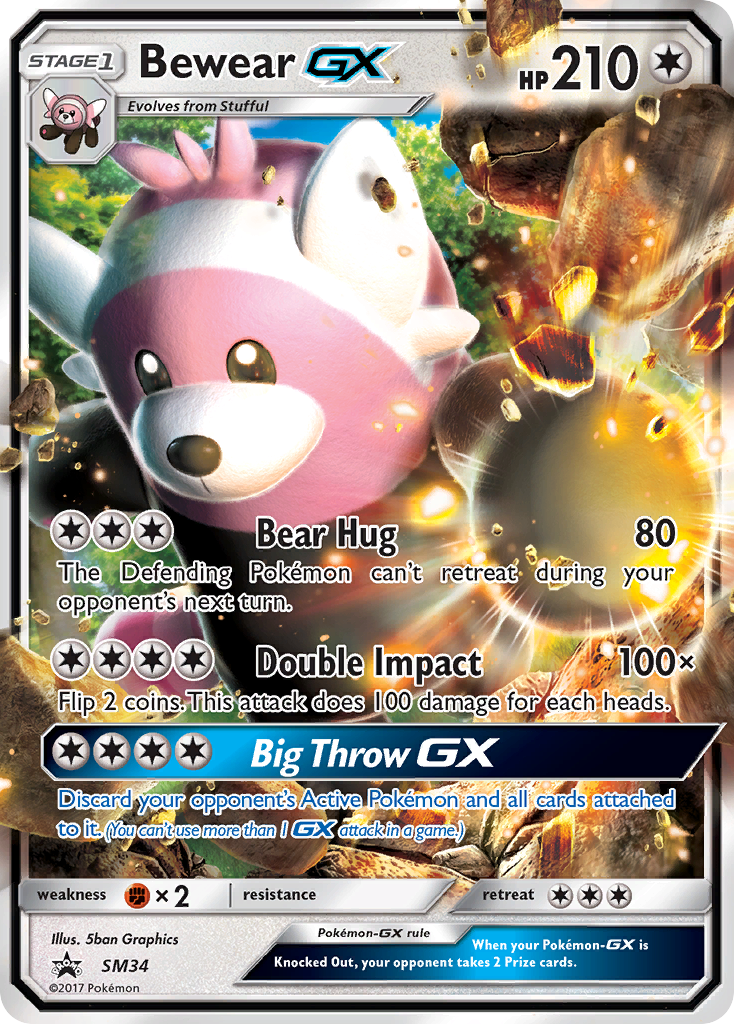 Bewear (18) - SM Trainer Kit Lycanroc & Alolan Raichu