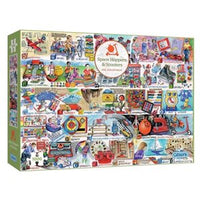 Puzzle - 1000 pcs - Space Hoppers & Scooters (EN)