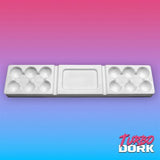 Turbo Dork: Large White Non-Stick Silicone Dry Palette (EN) (Special Order)