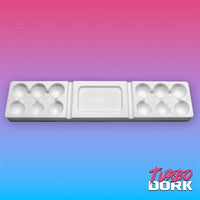 Turbo Dork: Large White Non-Stick Silicone Dry Palette (EN) (Special Order)