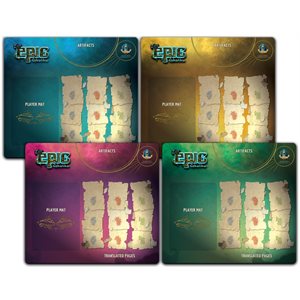 Tiny Epic Cthulhu: Player Mat Set (4 Pack) (EN)