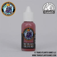 Two Thin Coats: Evil Eye Red (EN) (Special Order)