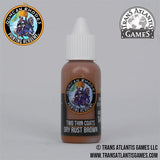 Two Thin Coats: Dry Rust Brown (EN) (Special Order)
