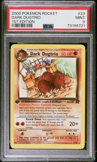 DARK DUGTRIO #23 1st Edition PSA 9 Cert #73198721