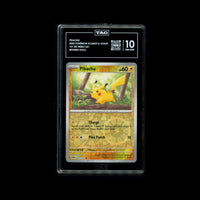 PIKACHU #025/165 Cosmos TAG 10 Cert #U1110744