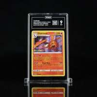 CHARIZARD #SWSH066 VIVID VOLTAGE PRERELEASE STAFF TAG 9 #U4408374
