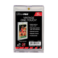Card Storage: UV One-Touch Magnetic Holder: 35PT Standard Size: Clear (EN) (Special Order)