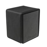 Deck Box: Alcove Flip: Vivid: Black (100 ct) (EN) (Special Order)