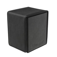 Deck Box: Alcove Flip: Vivid: Black (100 ct) (EN) (Special Order)