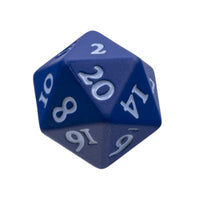 Dice: 2x D20: Metal: Heavy Metal Dice Set: Vivid Blue (EN) (Special Order)