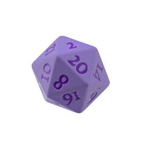 Dice: 2x D20: Metal: Heavy Metal Dice Set: Vivid Purple (EN) (Special Order)