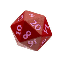 Dice: 2x D20: Metal: Heavy Metal Dice Set: Vivid Red (EN) (Special Order)