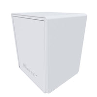 Deck Box: Alcove Flip: Vivid: White (100 ct) (EN) (Special Order)