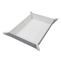 Dice Tray: Magnetic Folding Dice Tray: Vivid: White (Special Order)