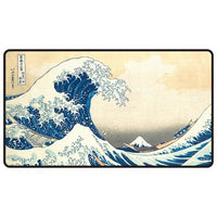 Playmat: Stitched (Black): The Great Wave off Kanagawa (EN) (Special Order)
